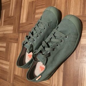 Palladium ankle boots.